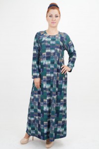Модное платье с рисунком акварель от Hurrems Feride 