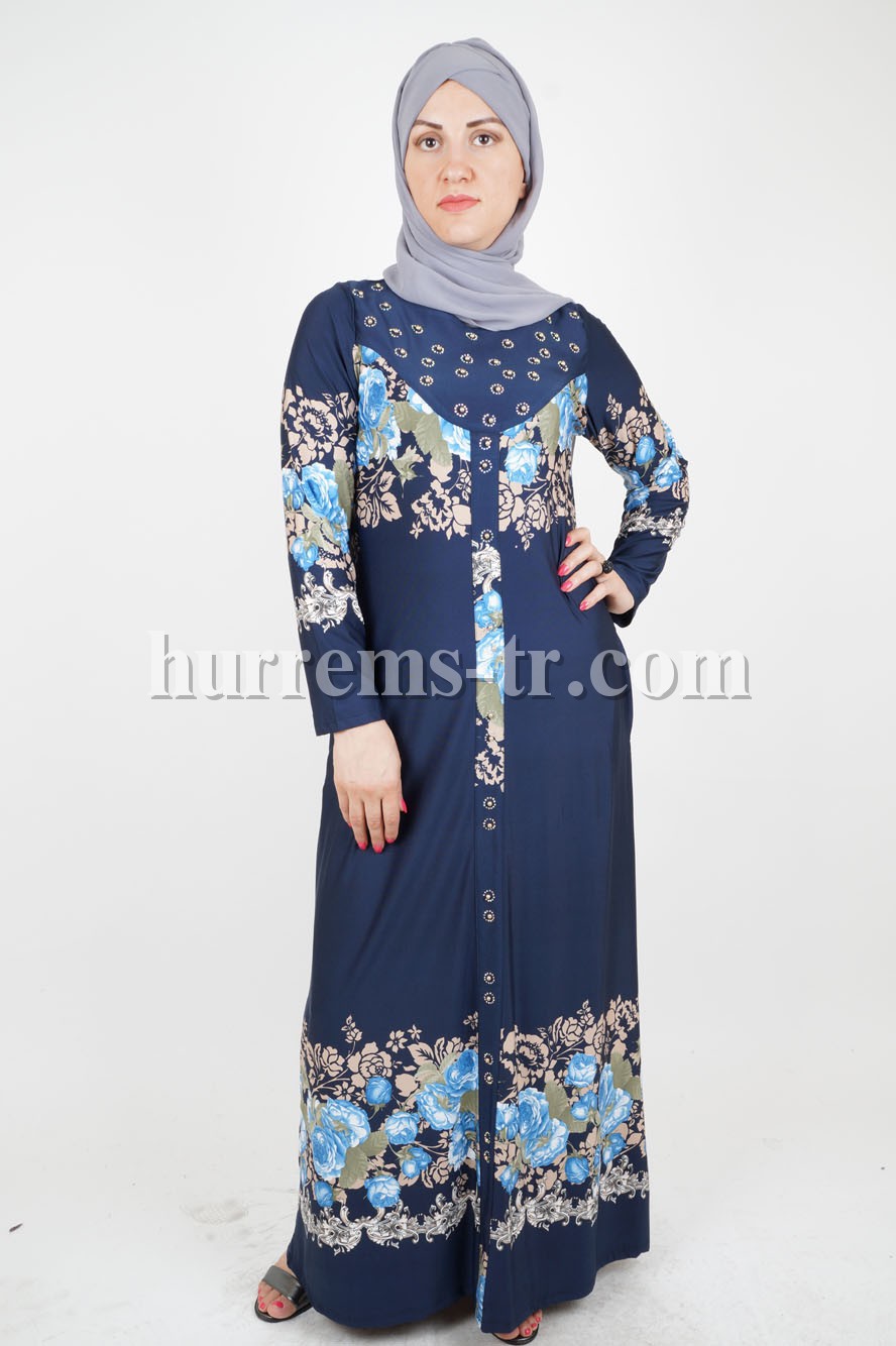 flowered hija dress