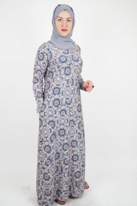 Classical hijab dress