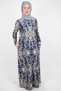 Classical hijab dress