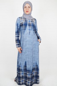 Beaded hijab dress