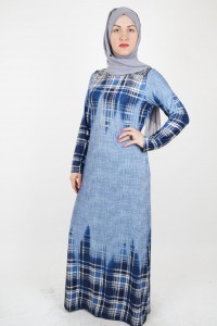 Beaded hijab dress