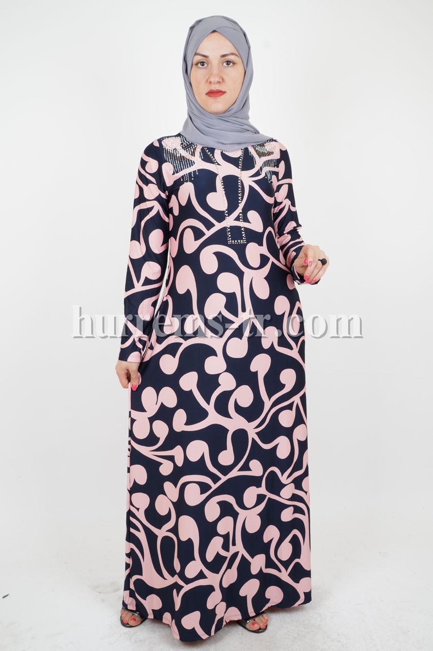 beaded hijab dress