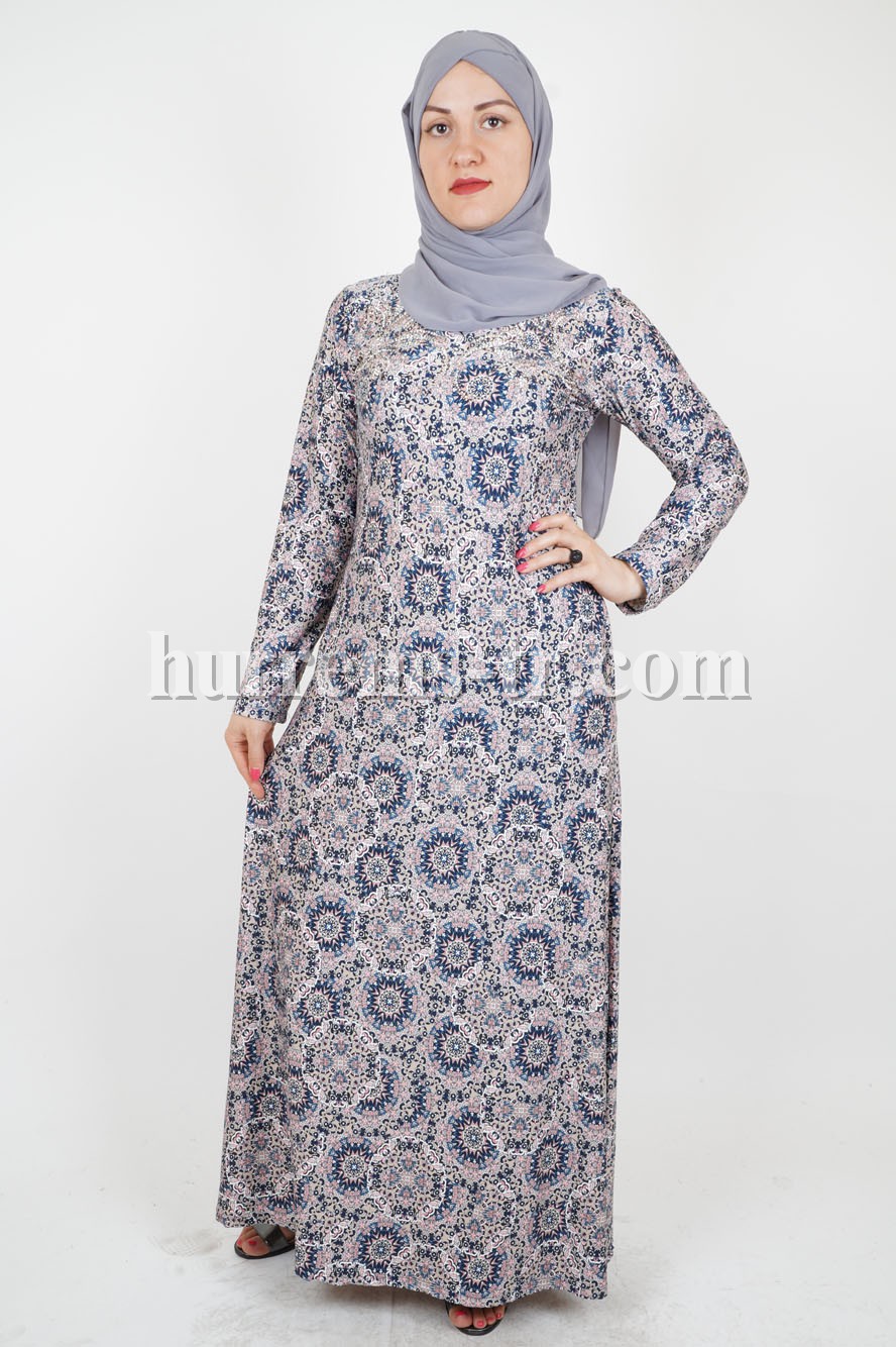 Classical hijab dress