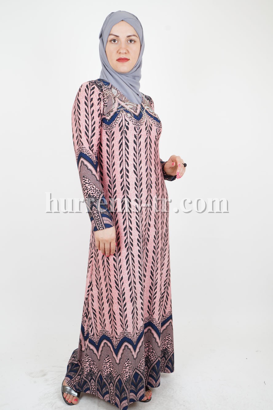 Classical hijab dress