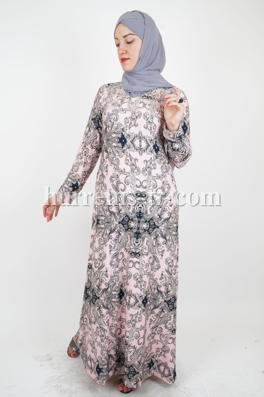 Classical hijab dress