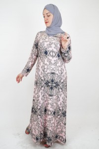 Classical hijab dress