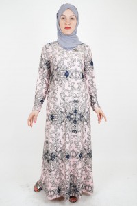 Classical hijab dress