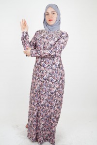 Classical hijab dress