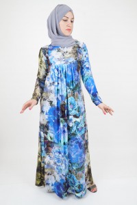beaded micro fabric dress