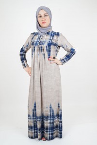Square-dressed dress
