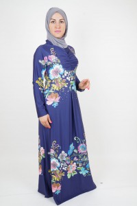 3D-Design hijab dress