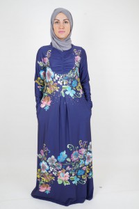 3D-Design hijab dress