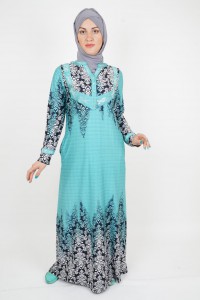 Beaded hijab dress