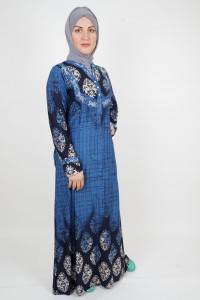 Beaded hijab dress