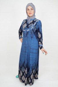 Beaded hijab dress