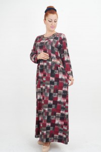 Модное платье с рисунком акварель от Hurrems Feride 